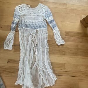 Free people sheer tunic